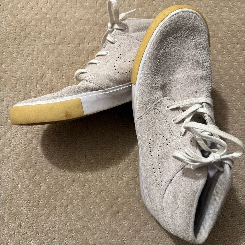 NIKE SB ZOOM Stefan Janoski Men Tan Mid Remastered Collection 2019 Shoes-Size 12